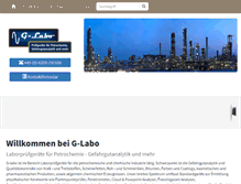 Tablet Screenshot of g-labo.de